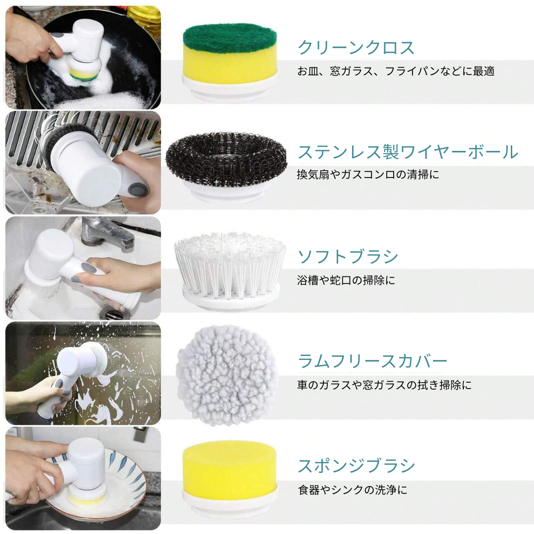 ラクピカブラシ™ — 日本で売上No.1の電動ブラシ！